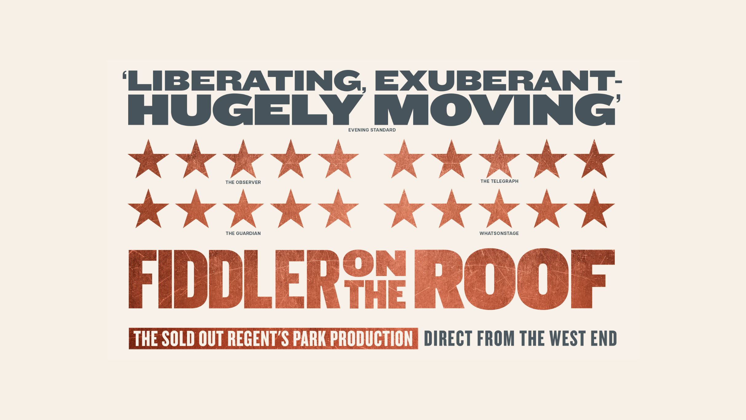 Fiddler on the Roof (Touring)