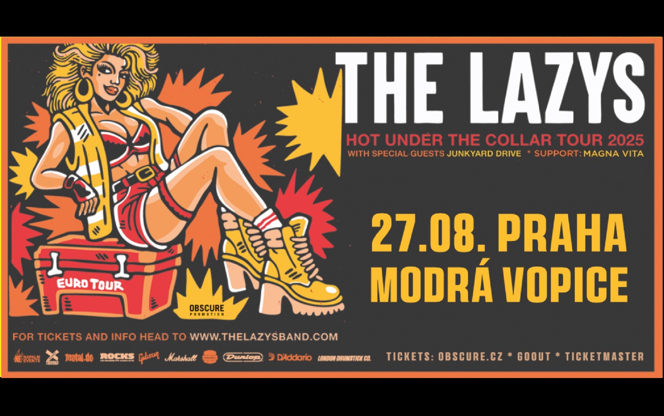 THE LAZYS, JUNKYARD DRIVE, MAGNA VITA