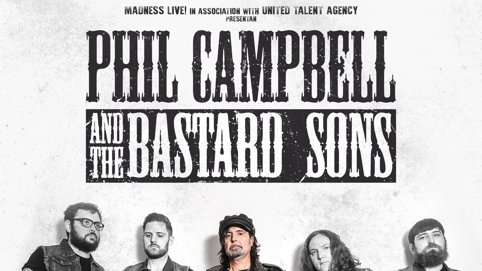 Phil Campbell & The Bastard Sons Event Title Pic