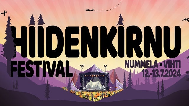 Hiidenkirnu Festival 2024: VIP 2 Days paikkakunnalla Nummelan pesäpallostadion, Vihti 13/07/2024