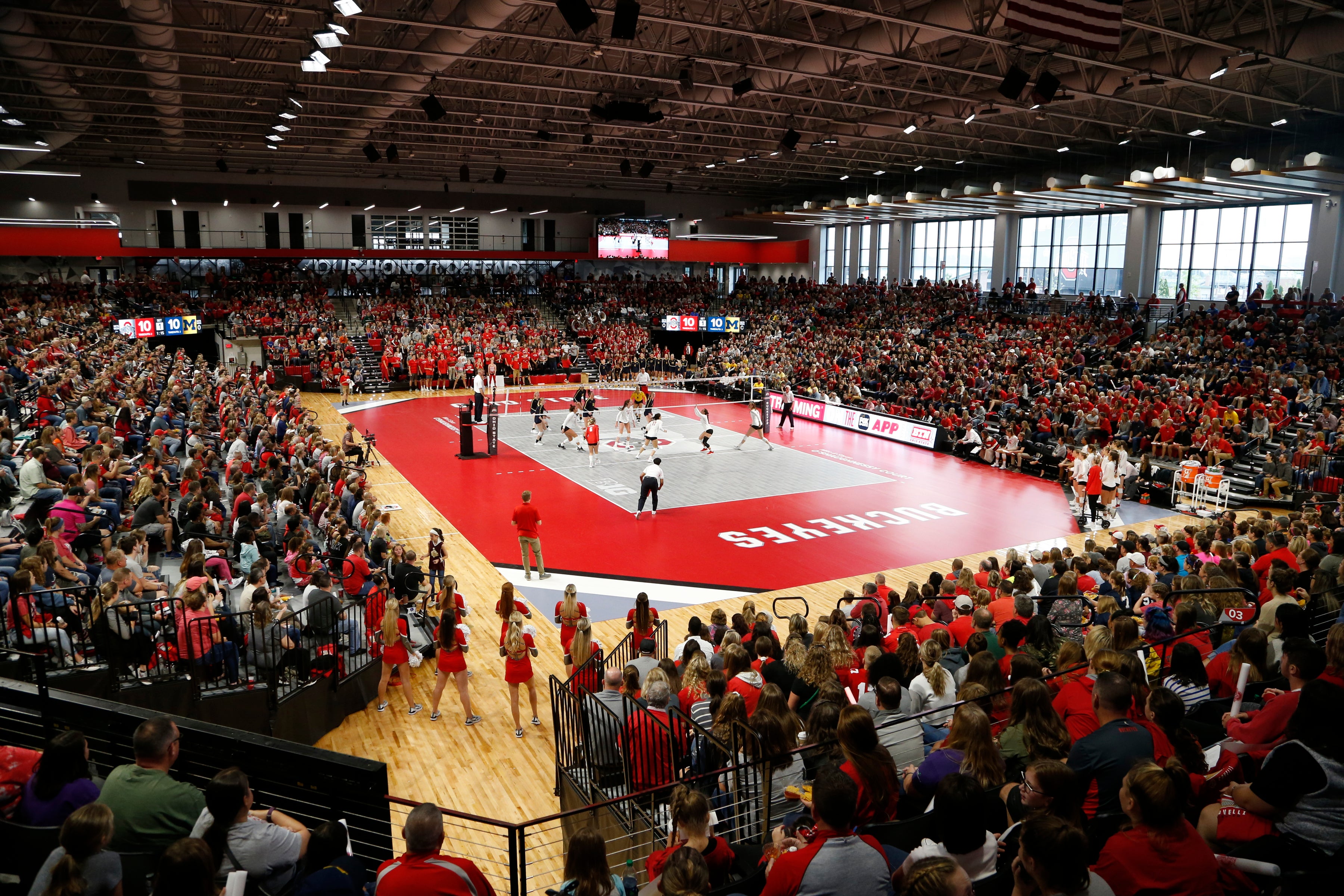 Ohio State Buckeyes Women's Volleyball vs. Penn State Womens Volleyball hero