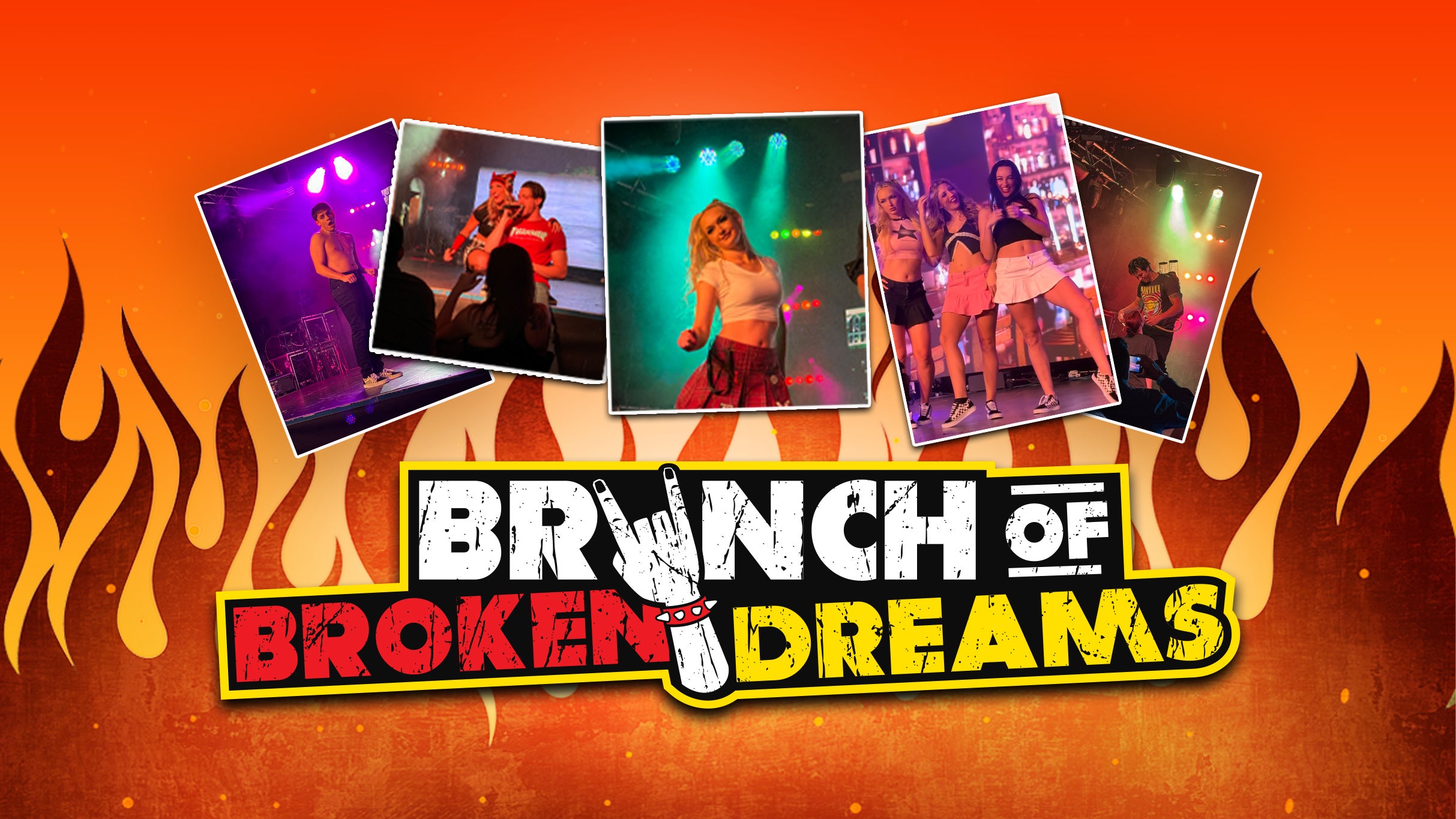 90's Rock Brunch - Most FUN Vegas Brunch! Brunch of Broken Dreams 