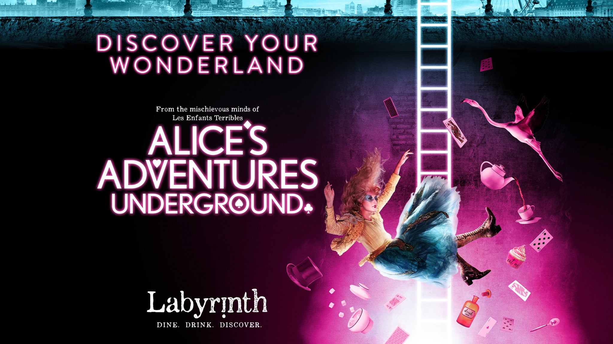 Alice's Adventures Underground Event Title Pic