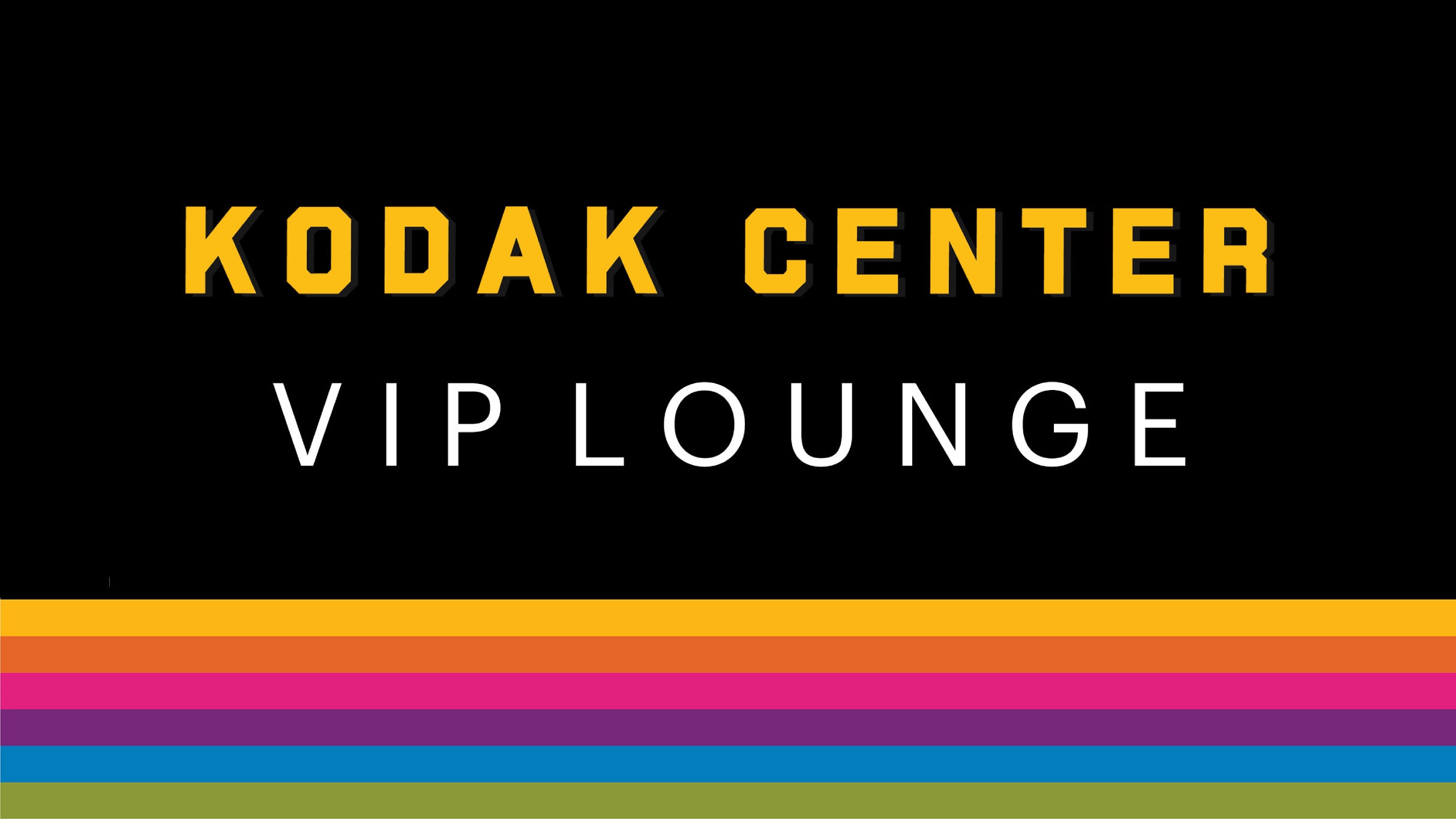 Kodak Center VIP Lounge presale information on freepresalepasswords.com