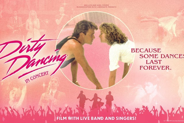 Presale codes for dirty dancing in concert film with live band: members use these when buying pre-sale tickets