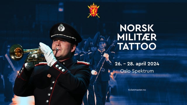 Norwegian Military Tattoo på Oslo Spektrum 26/04/2024