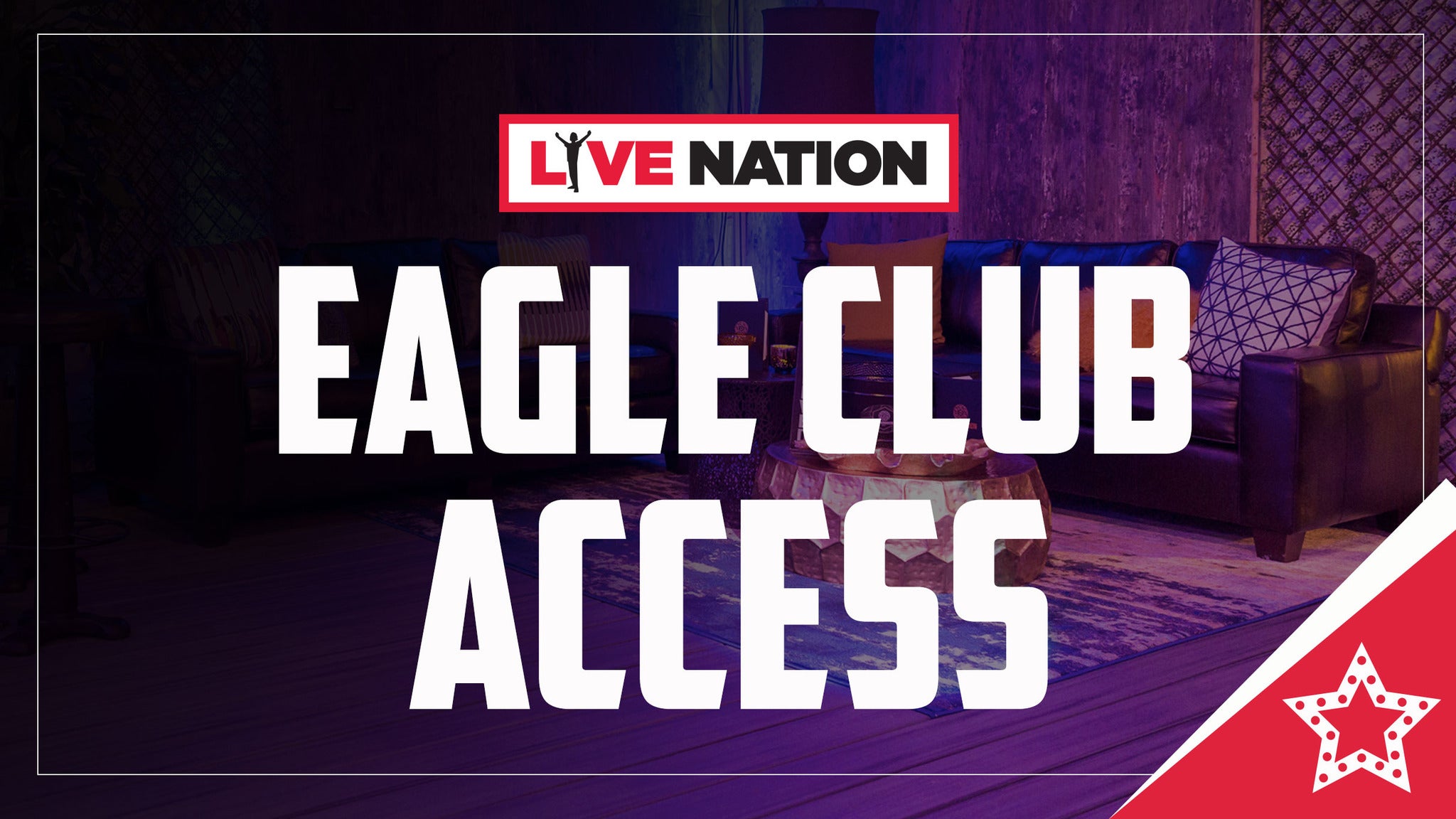 White River Amphitheatre EAGLE Club Access Tickets Event Dates