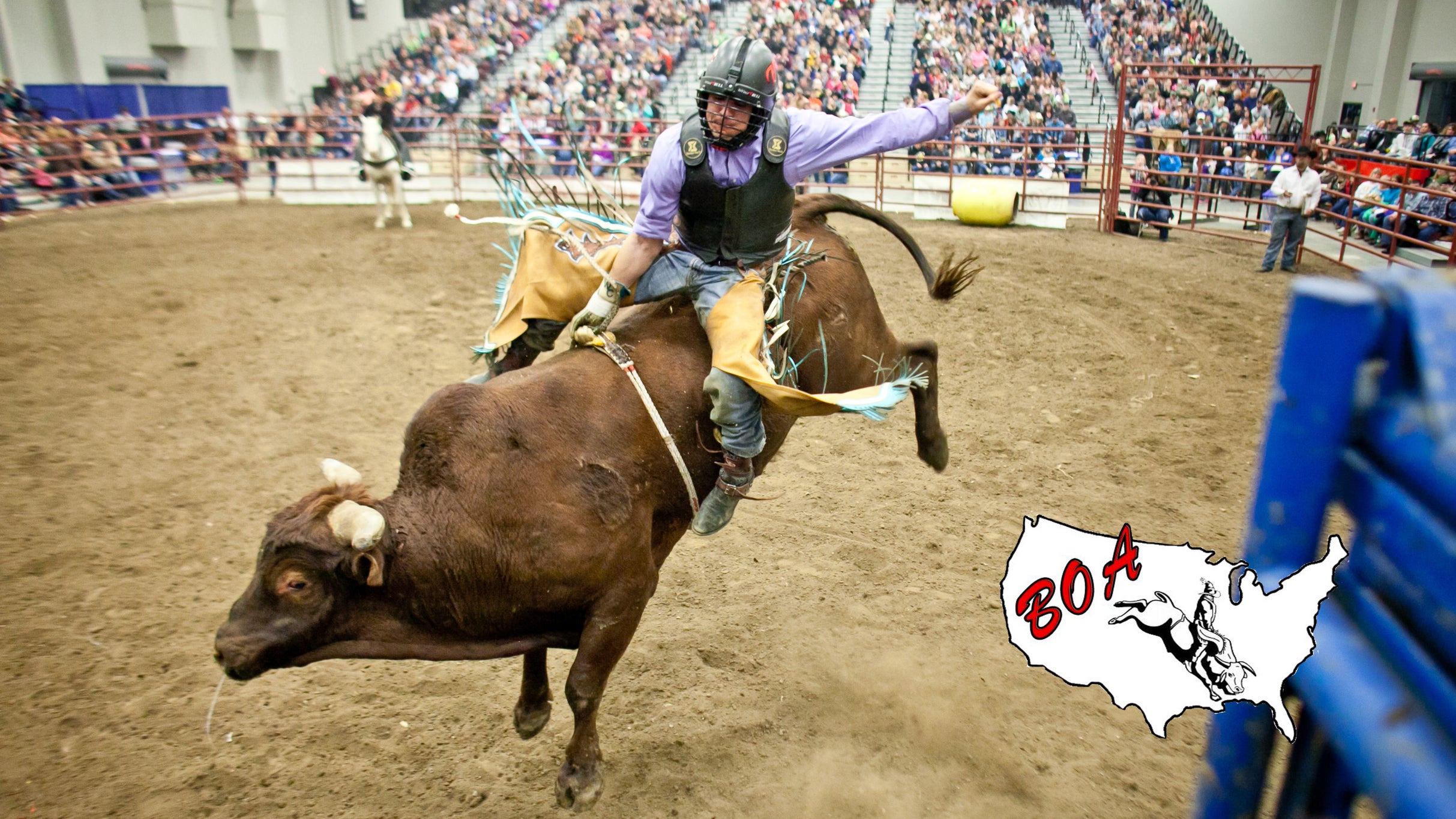 Bullriders Of America 2024 Finals at Bridge View Center – Ottumwa, IA