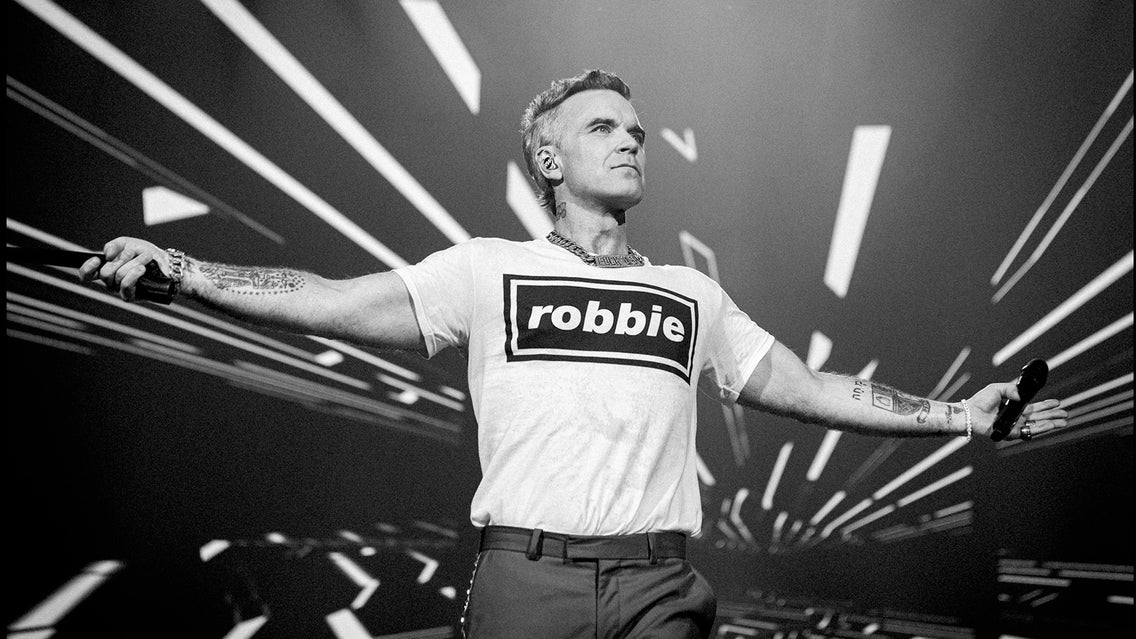 Robbie Williams Zurich concert at Hallenstadion Zürich