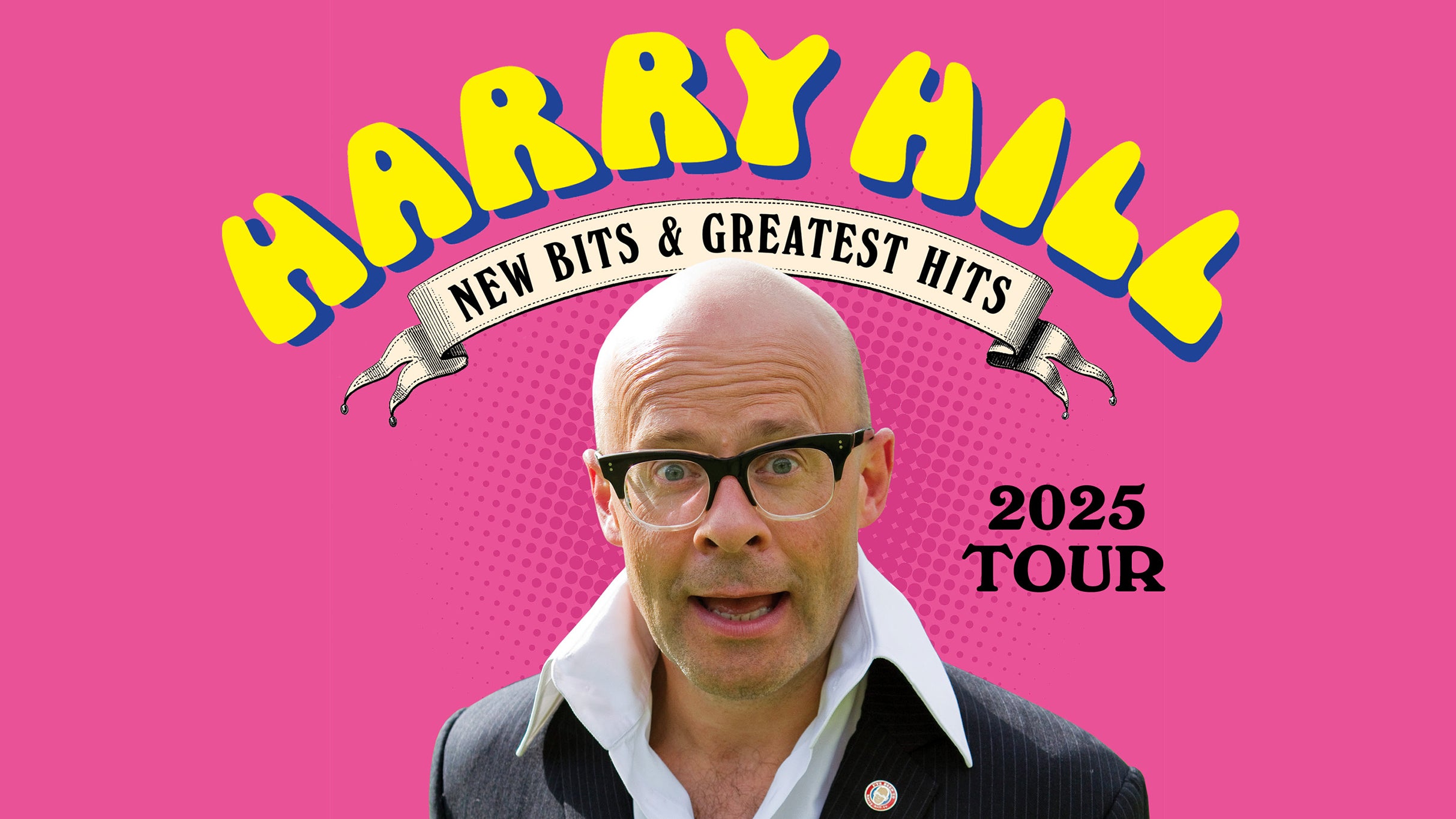 Harry Hill: New Bits & Greatest Hits Event Title Pic