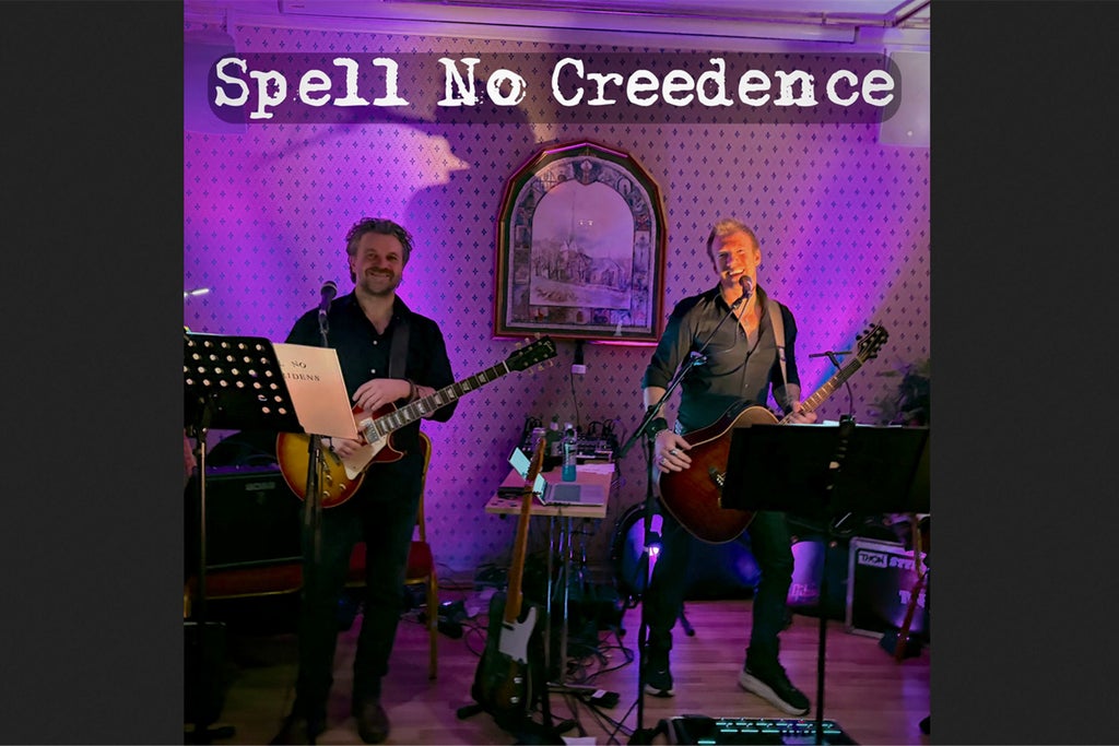 Spell no Creedence show poster