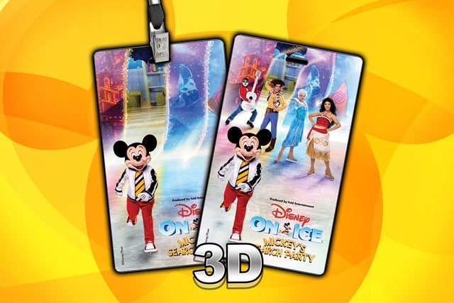 Disney On Ice Mickey's Search Party - Official Souvenir Tag