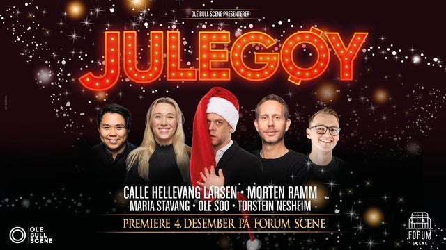 Julegøy på Forum Scene, Bergen 14/12/2024