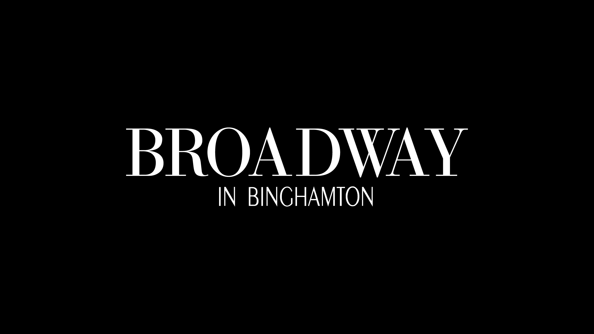 Broadway in Binghamton