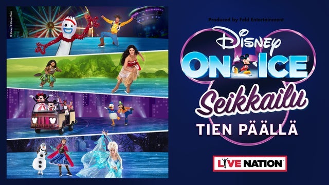 Disney On Ice – Seikkailu tien päällä paikkakunnalla ESPOO METRO AREENA 09/02/2025