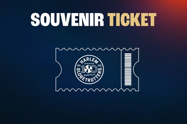 Harlem Globetrotters 100 Year Souvernir Ticket presales in Topeka
