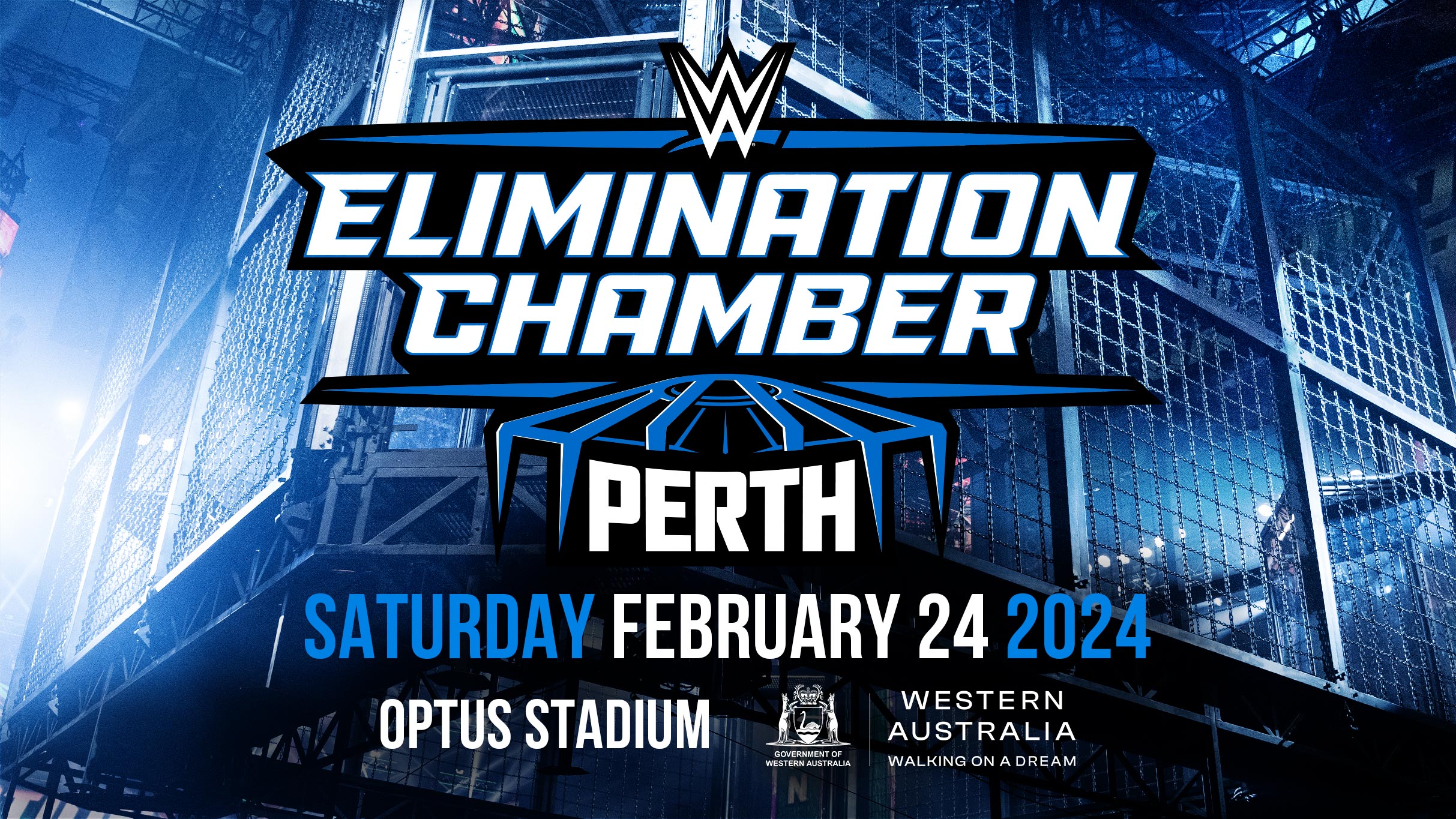 WWE: ELIMINATION CHAMBER PERTH presale code for approved tickets in Burswood