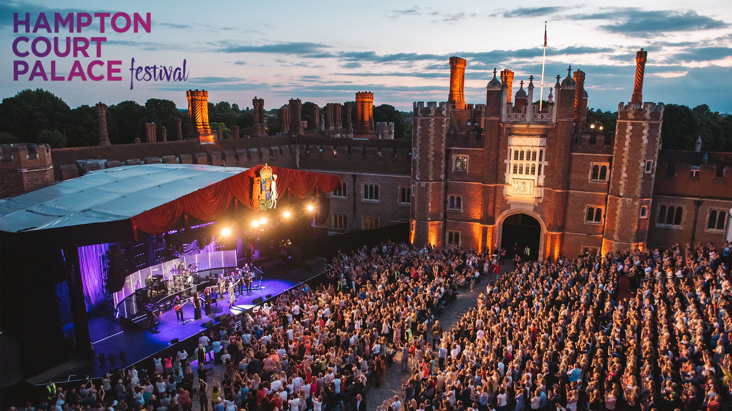 Hampton Court Palace - The Rest is History LIVE Event Title Pic