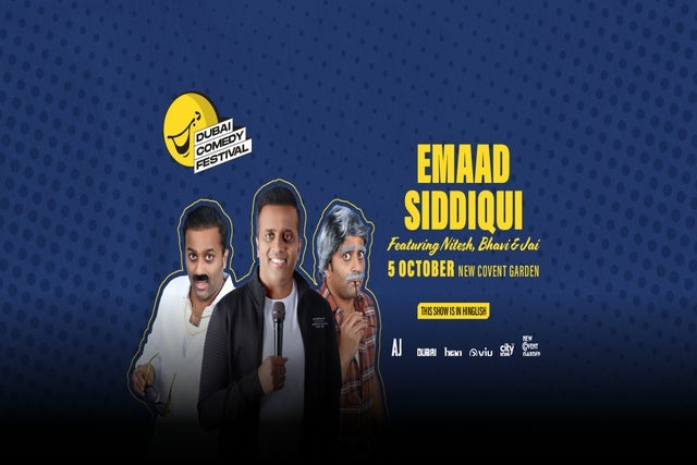 Emaad Siddiqui Live at Dubai Comedy Festival