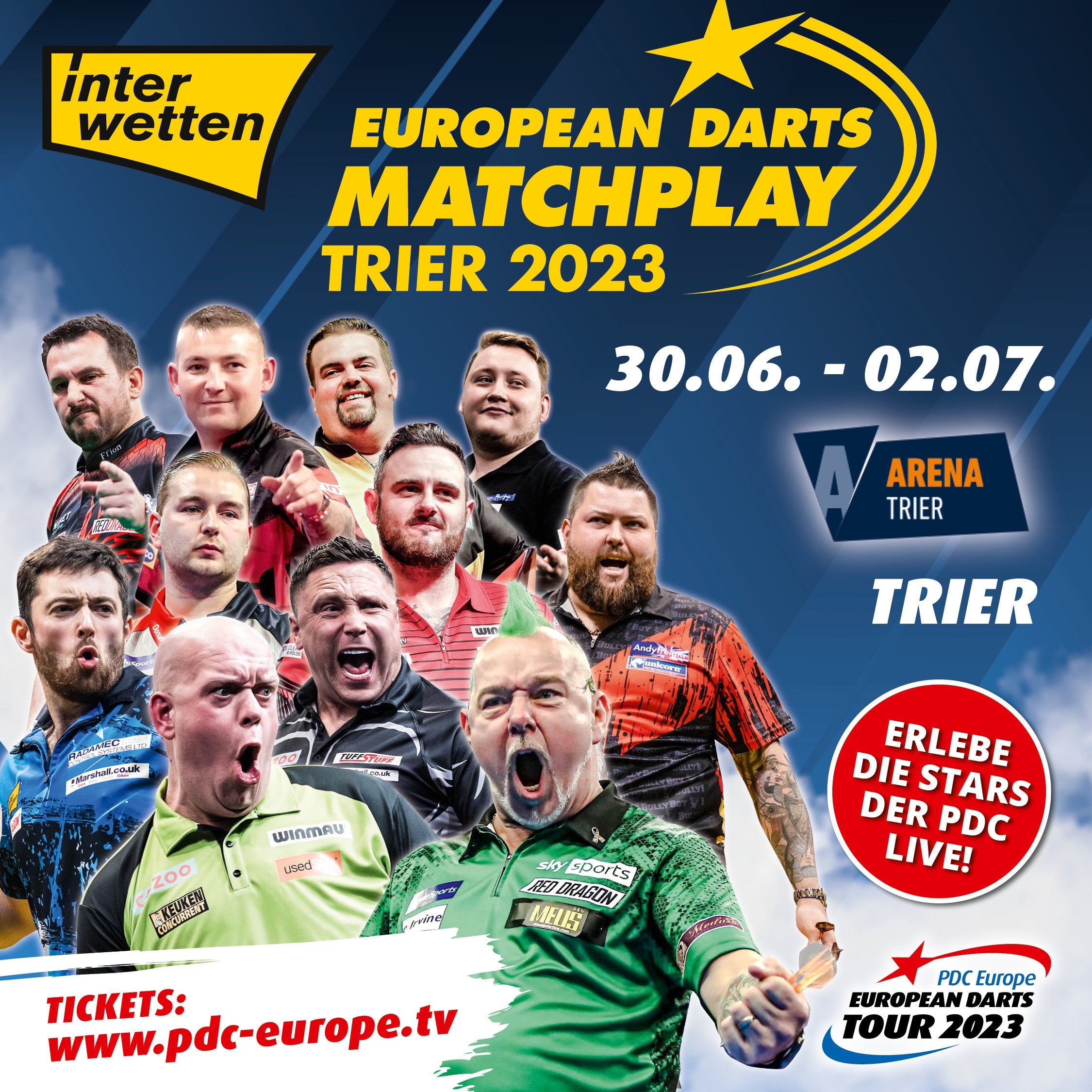 european tour darts 2023 tickets