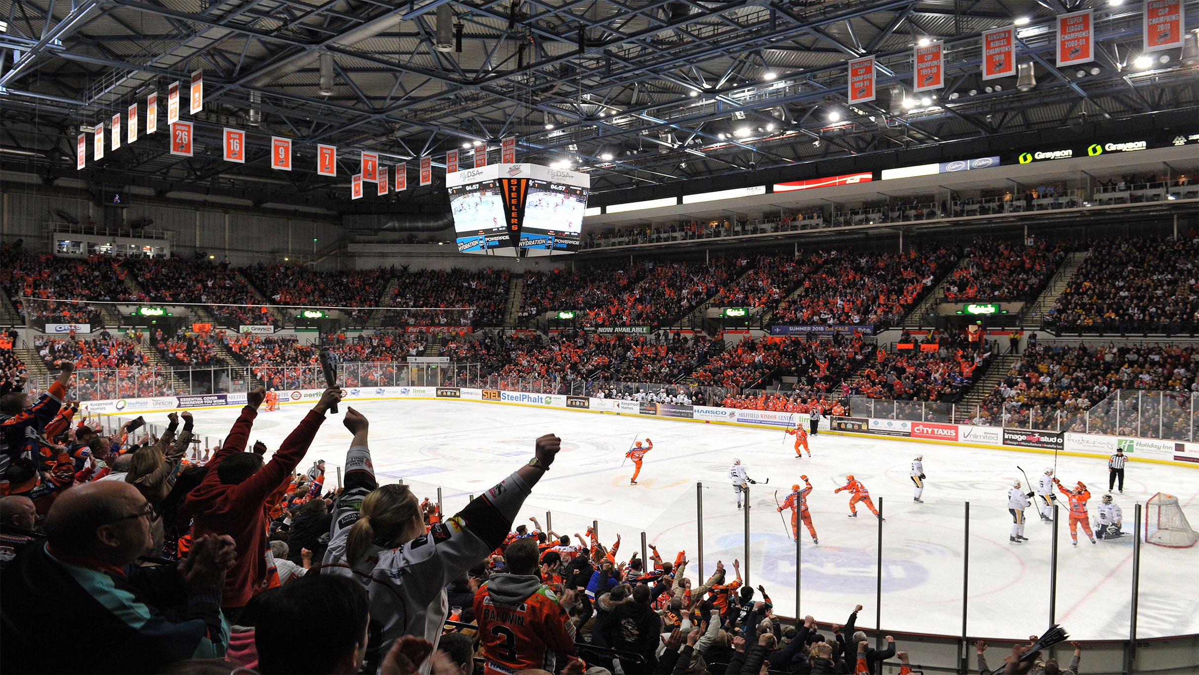 Champions Hockey League: Sheffield Steelers v Dynamo Pardubice