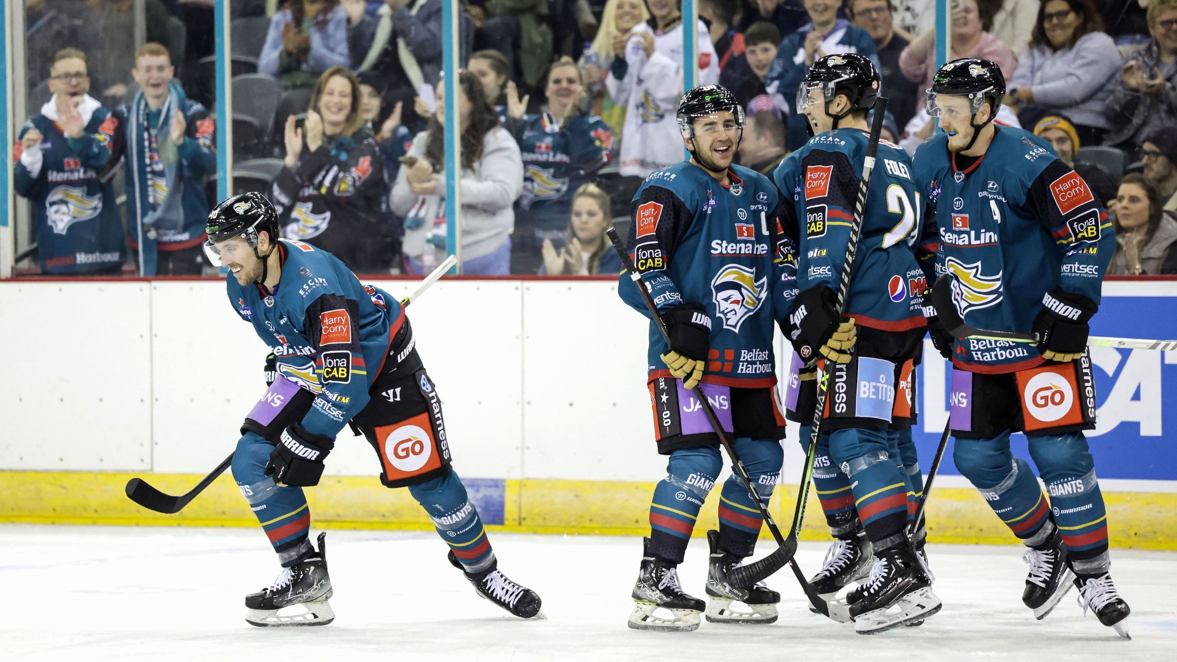 Stena Line Belfast Giants V Guildford Flames - Challenge Cup SF Event Title Pic
