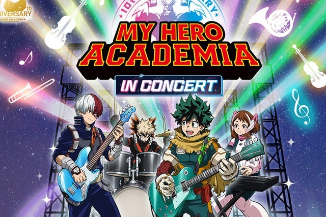 Presales to my hero academia in concert: members use these when buying pre-sale tickets