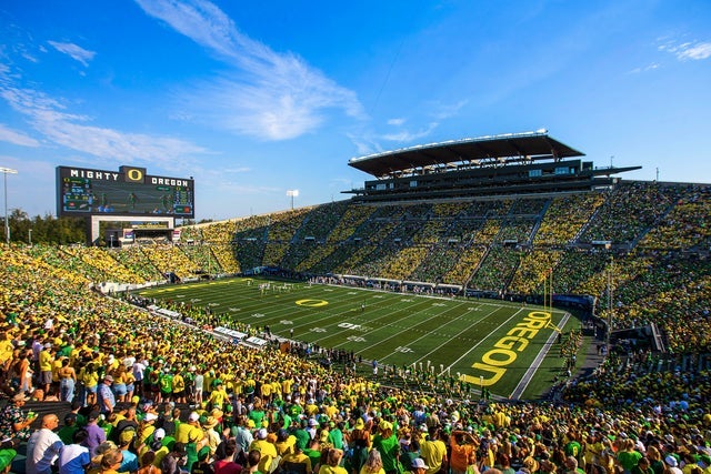 2025 Oregon Football AWAY Game Tickets