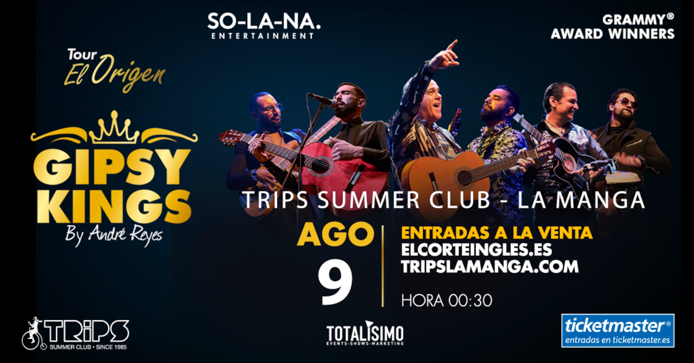 Gipsy Kings by Andr&eacute; Reyes presale information on freepresalepasswords.com