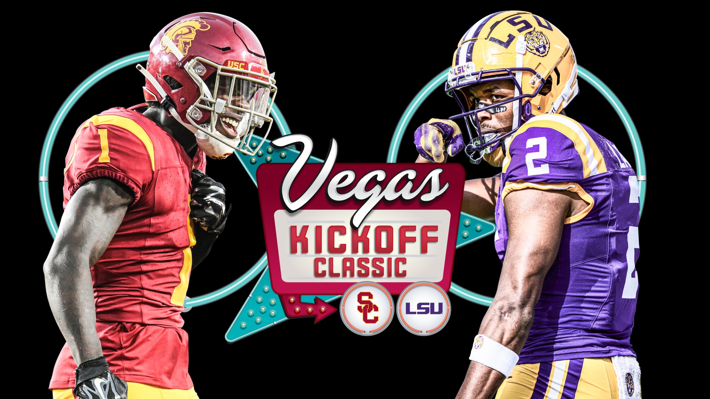 Vegas Kickoff Classic USC v LSU September 01, 2024 at Allegiant
