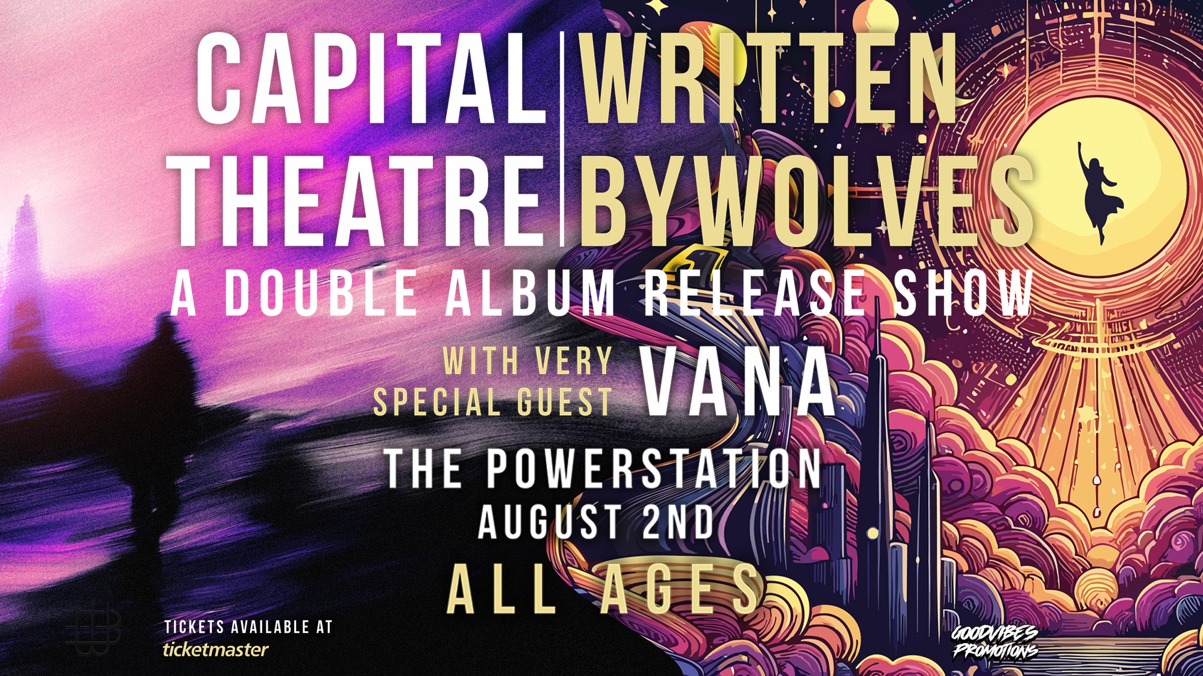 Capital Theatre &amp; Written By Wolves - A Dual Album  - Evvnt Events