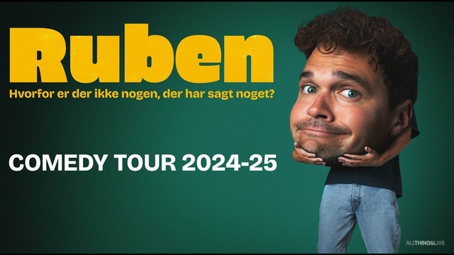 Ruben Søltoft Comedy Tour 2024-25 i Magasinet, Odense C 24/05/2024