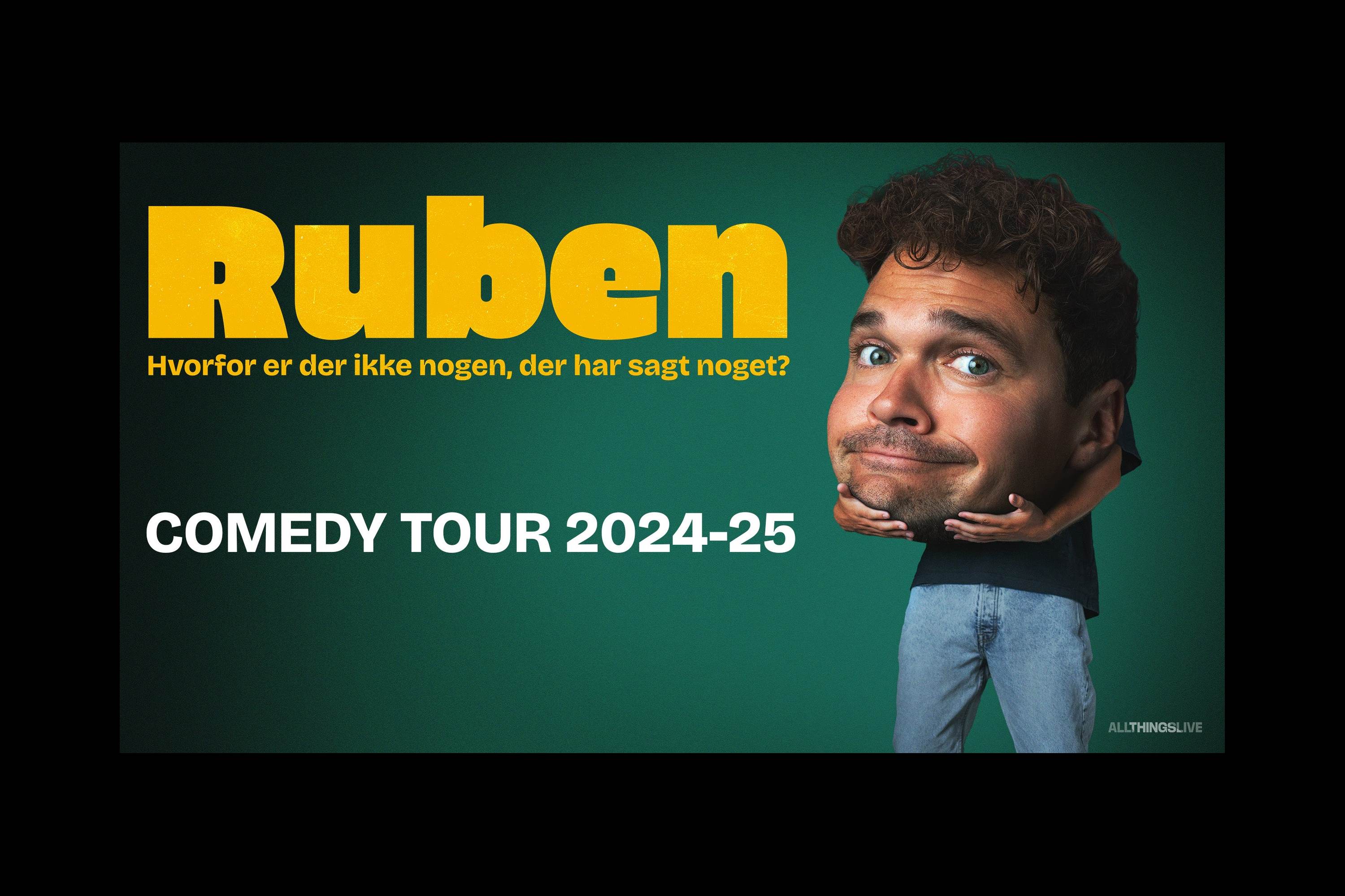 Ruben S&oslash;ltoft Comedy Tour 2024-25 presale information on freepresalepasswords.com