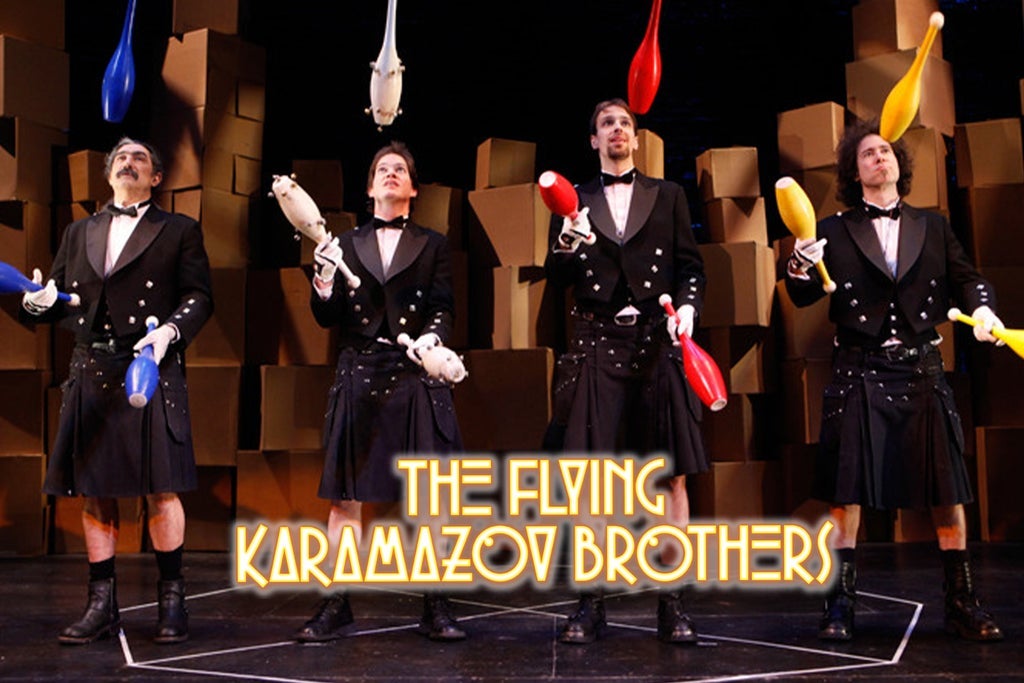 The Flying Karamazov Brothers show poster