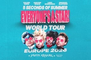 5 Seconds of Summer - EVERYONES A STAR! WORLD TOUR Platinum tickets