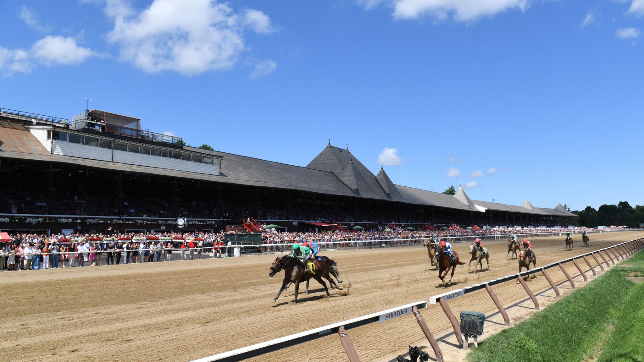 Saratoga Race Course Festival Tent Table Seating