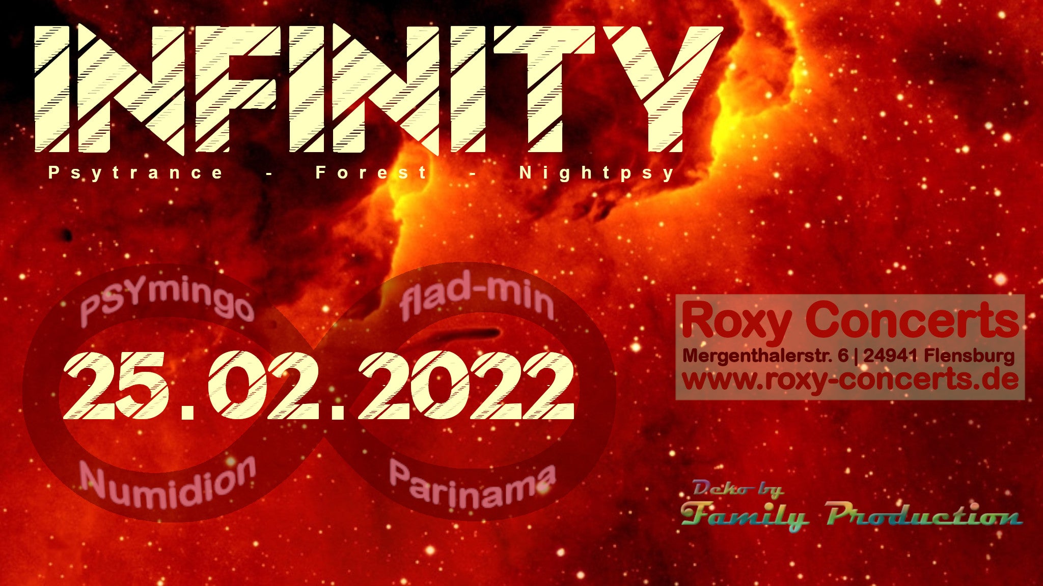 Hotels near Infinity Events