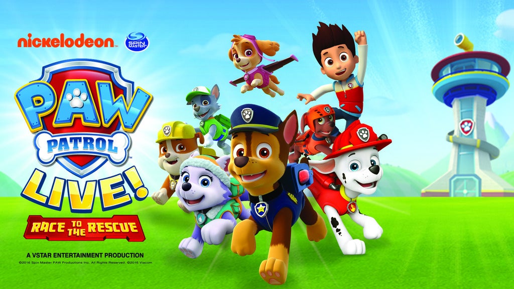 paw patrol live ticketmaster