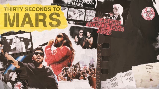 Thirty Seconds to Mars – Seasons , Platinumbiljetter i Hovet, Stockholm 07/10/2024