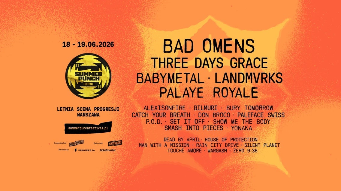 Summer Punch Festival (18 czerwca 2026) BILET 1-DNIOWY