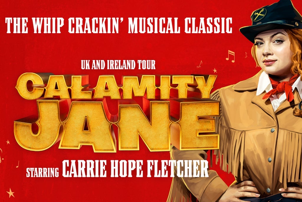 Calamity Jane show poster