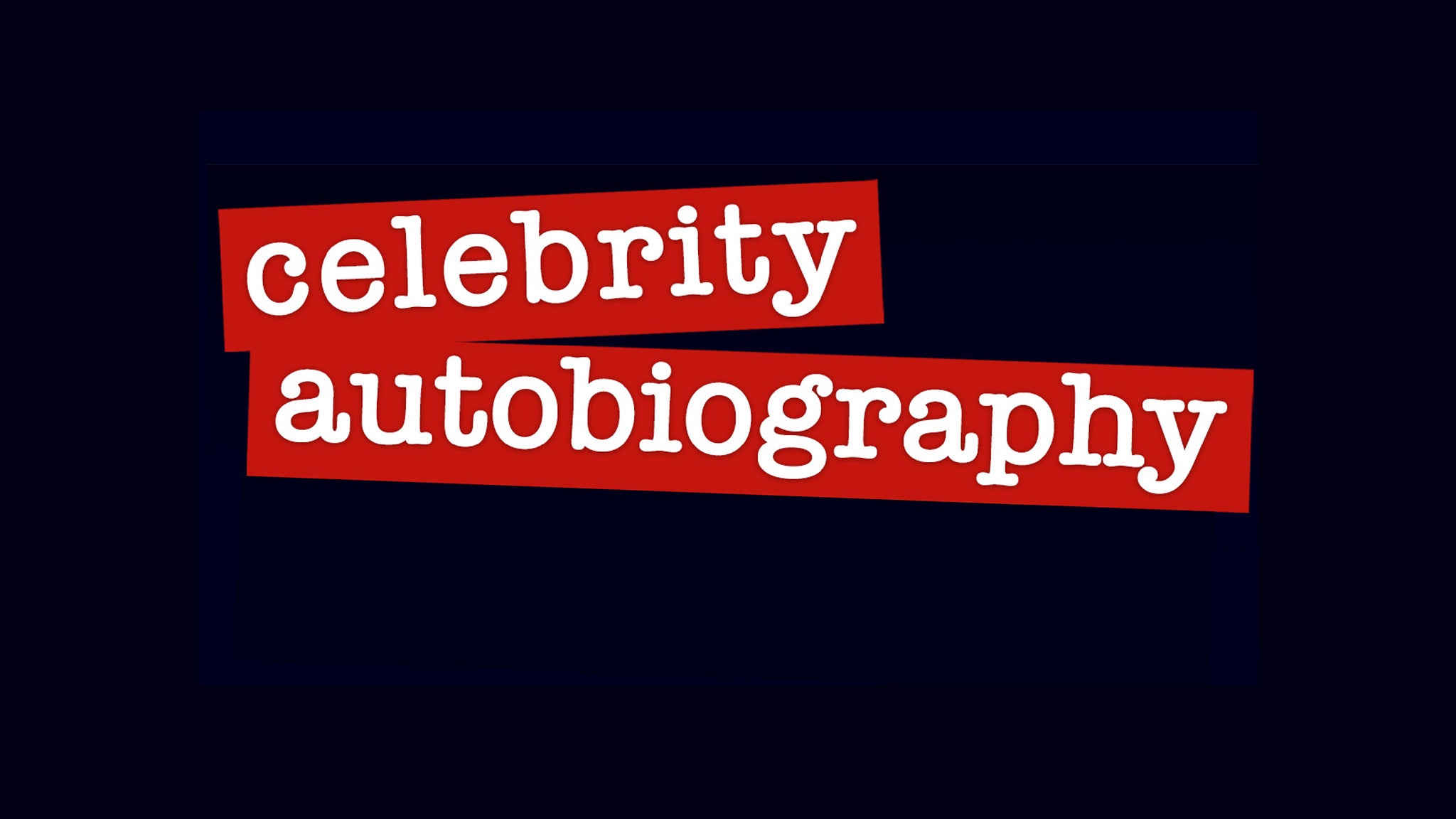 Celebrity Autobiography in Brookville promo photo for Ticketmaster CEN  presale offer code
