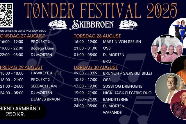Tønder Festival på Skibbroen - Skibskokkens Brunch