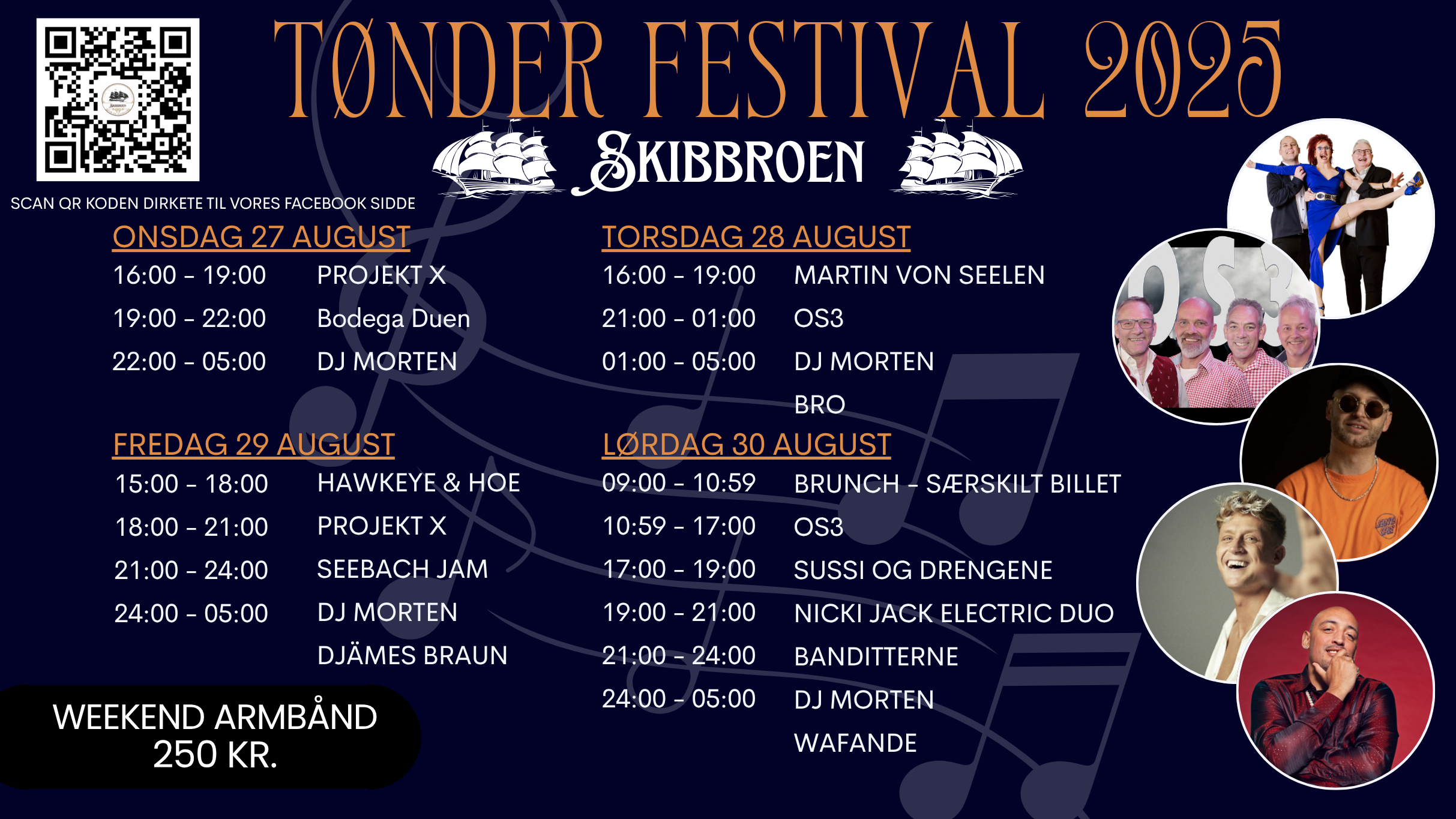 Tønder Festival på Skibbroen - Skibskokkens Brunch