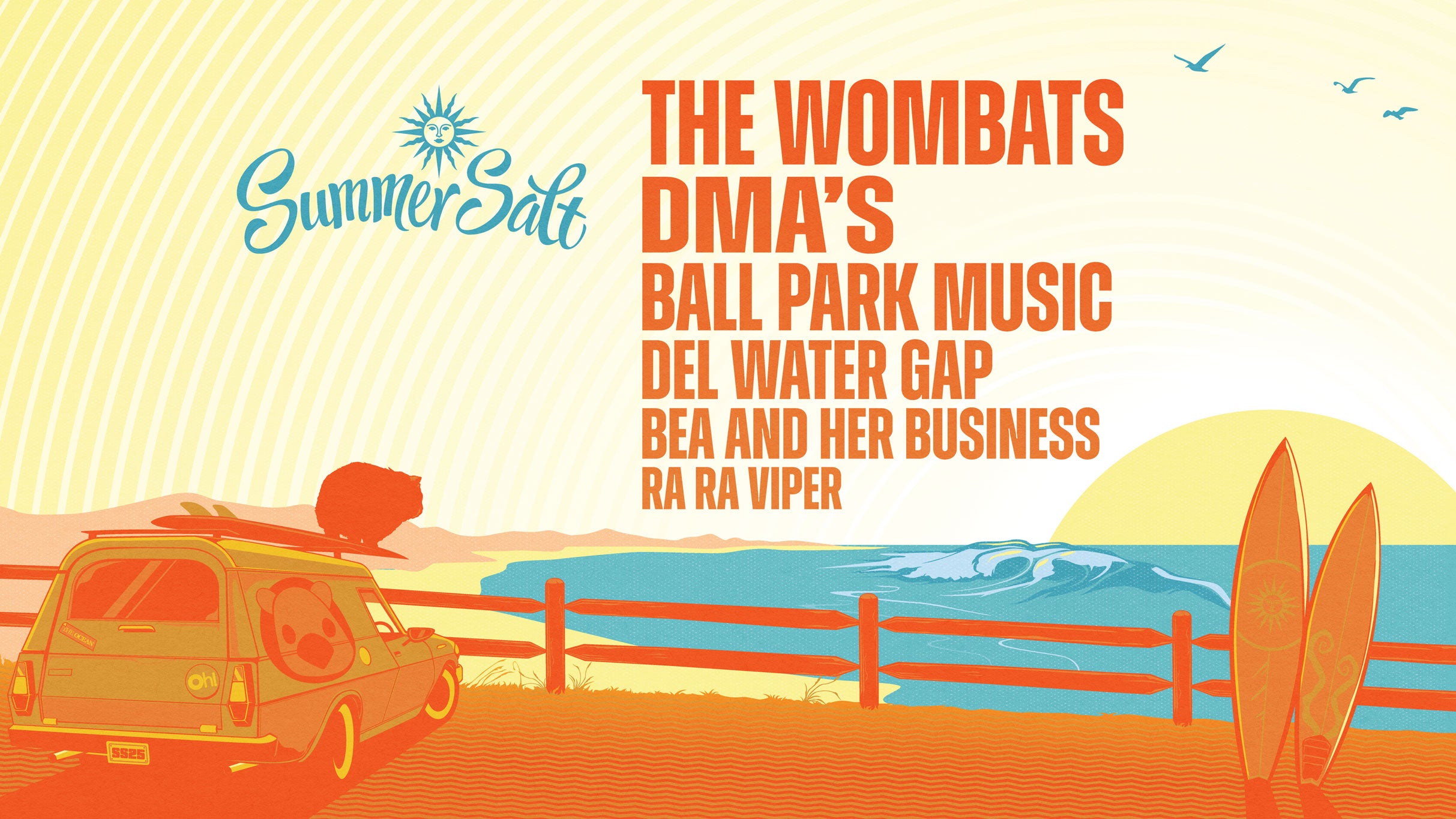 SummerSalt 2025 with The Wombats & more