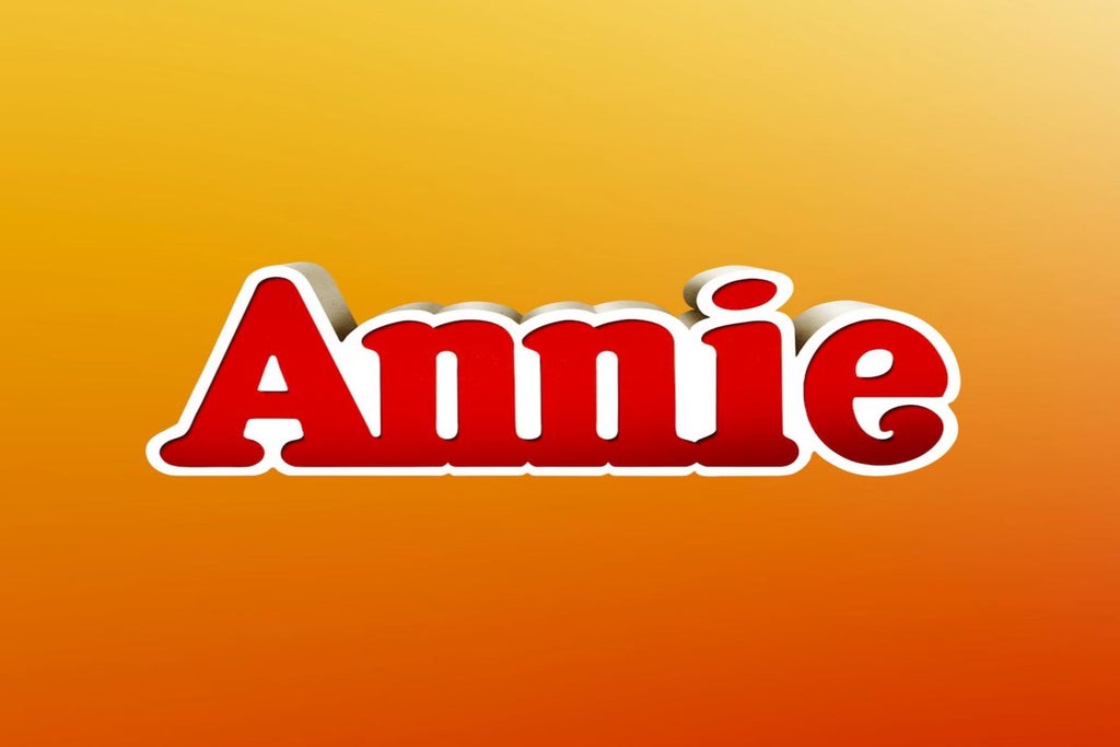 Annie show poster