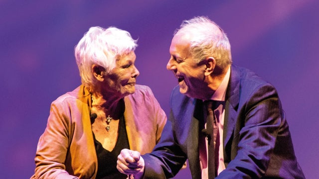 Gyles Brandreth, Judi Dench in Bord Gais Energy Theatre, Dublin 30/06/2024