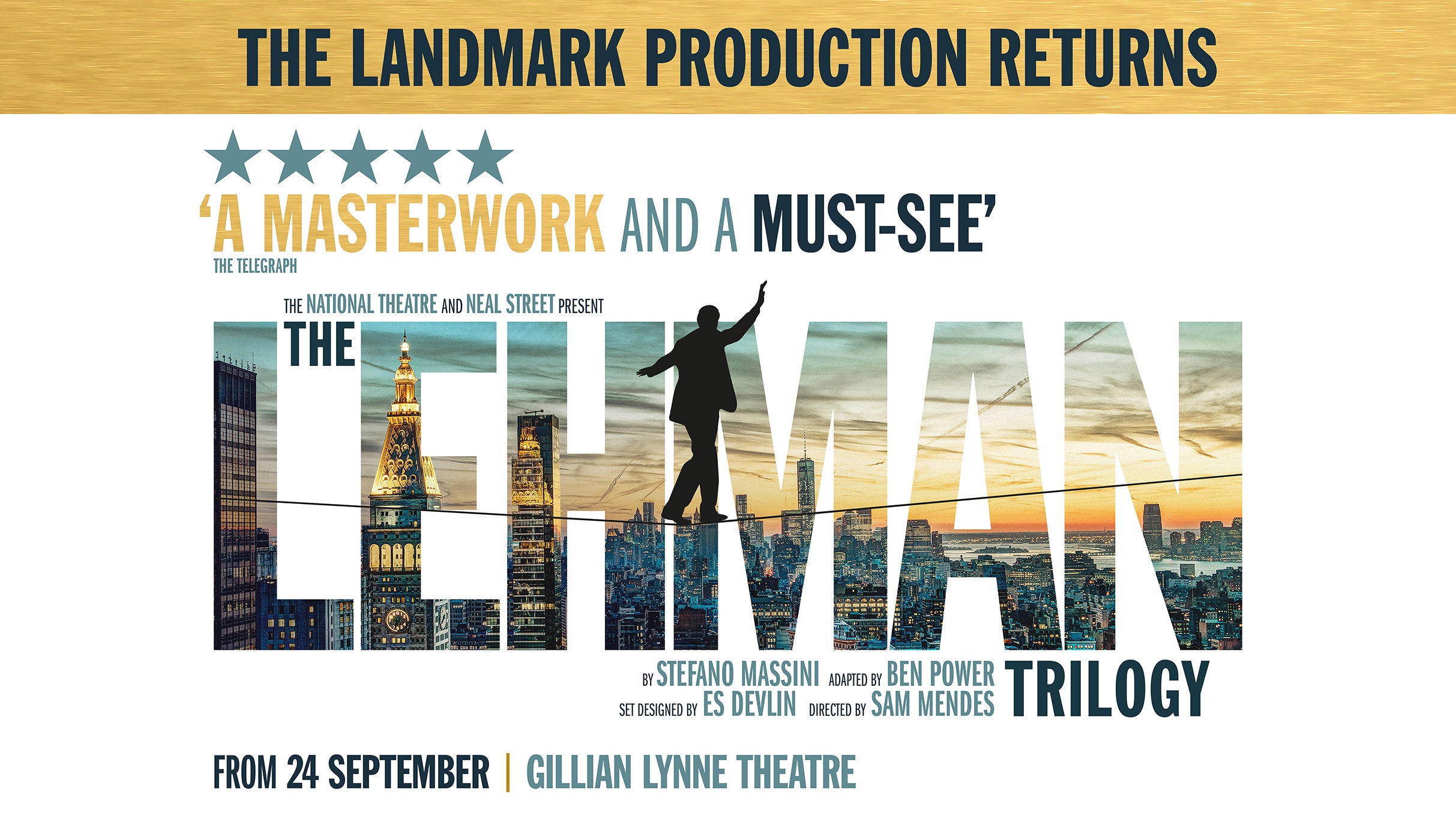 The Lehman Trilogy Event Title Pic