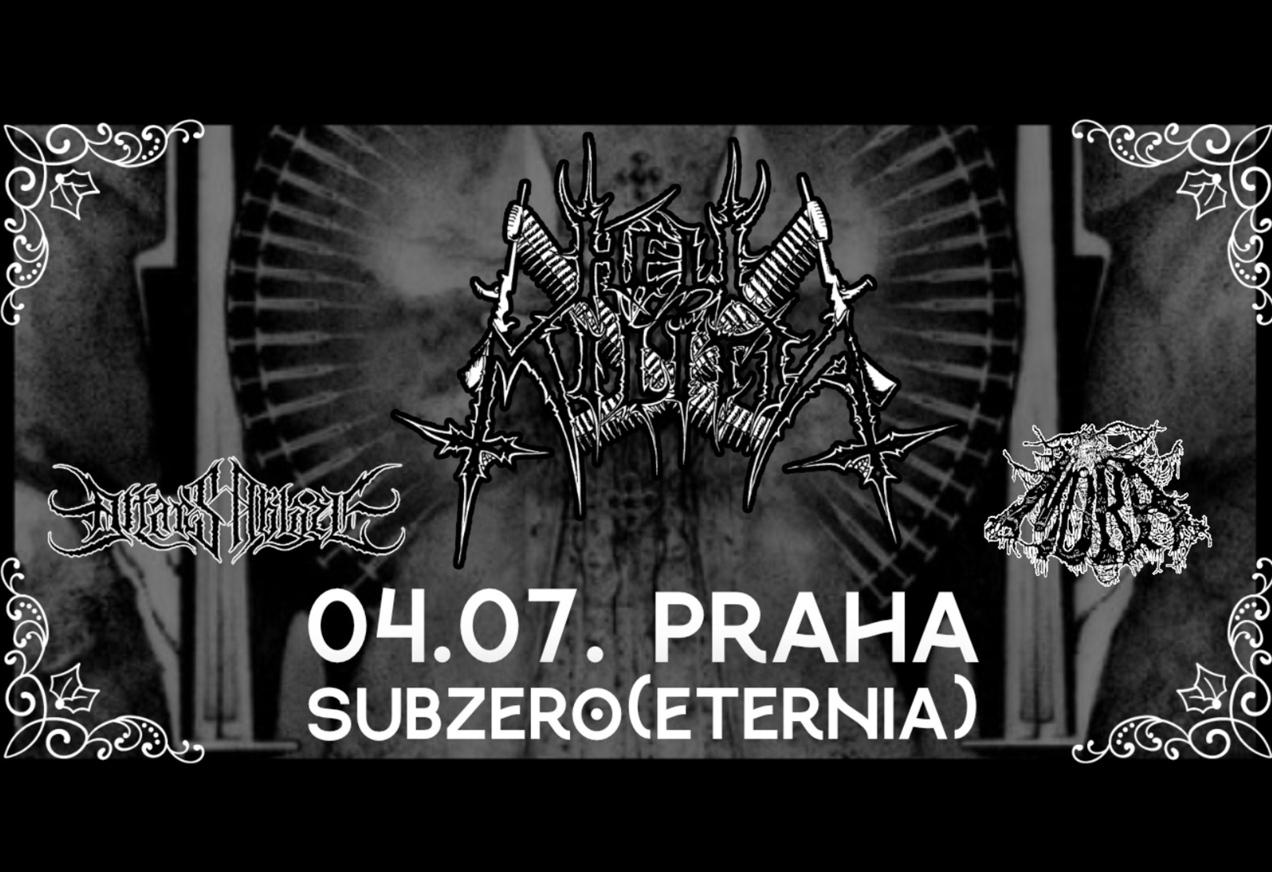 HELL MILITIA, ALTARS ABLAZE, MŮRA – 2025-07-04