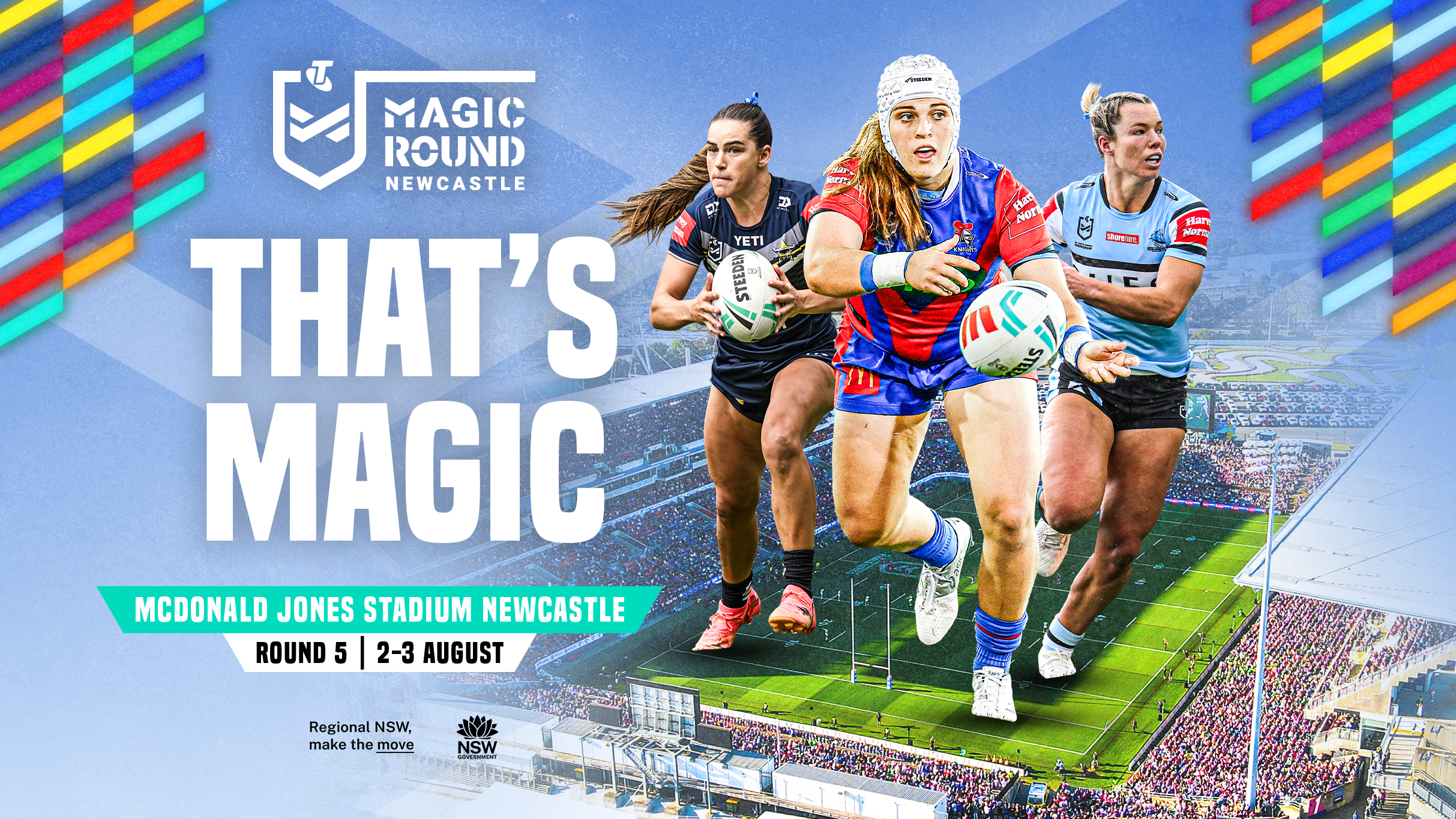 NRLW Magic Round - 2 Day Pass